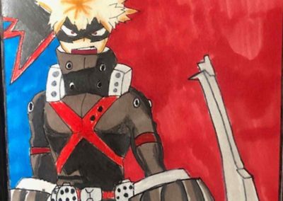 dessin bakugo