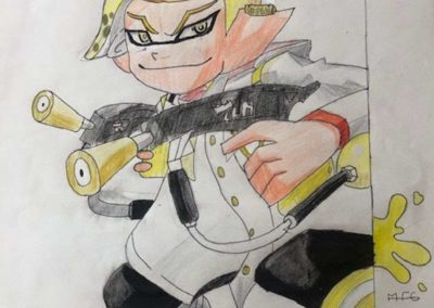 dessin splatoon