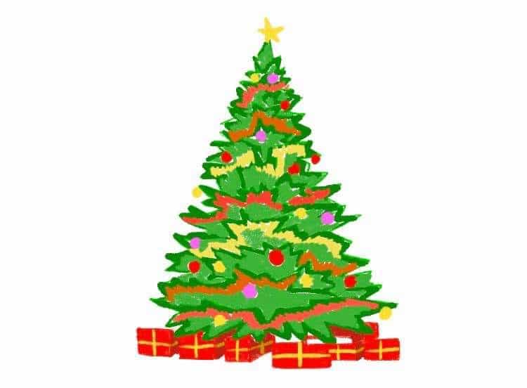 Comment dessiner son propre sapin de Noël ?