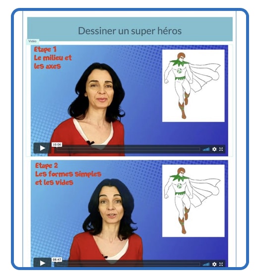 Comment se passe un cours en visio