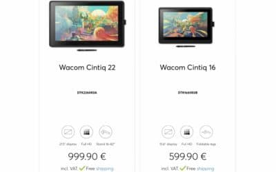 Informations pour achat de tablettes graphiques