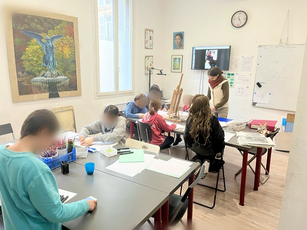 Enfants-stage-dessin