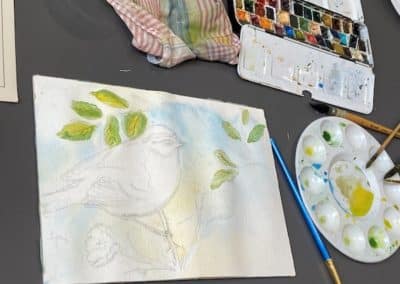 Aquarelle adulte stage marseille