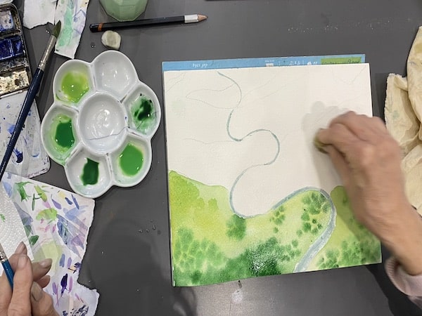 Stage aquarelle stage aquarelle